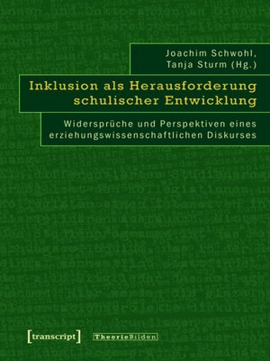 cover image of Inklusion als Herausforderung schulischer Entwicklung